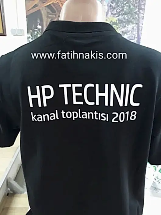 firma logolu tişört baskı