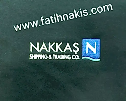 Nakış logolu tişört, firma logolu tişört, baskılı tişört, nakkaş shipping logolu tişört,
