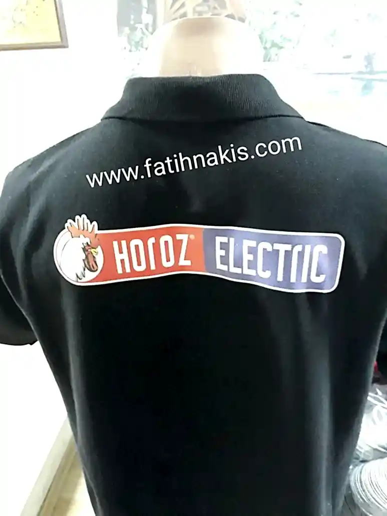 tişört logo baskı Tişört üzerine firma logo baskısı