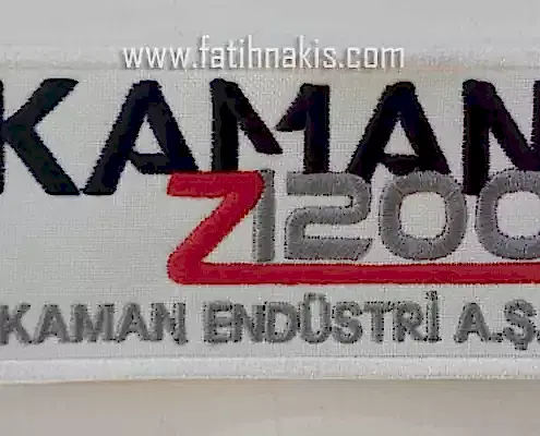 NAKIL ARMA LOGO İŞLEME