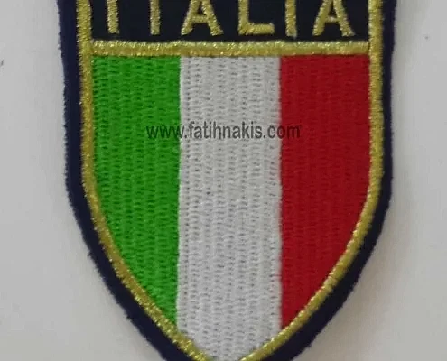 NAKIŞ ARMA ITALIA FLAG PATCH