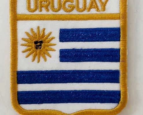 URUGUAY LOGO EMBROİDERY FLAG PATCHES