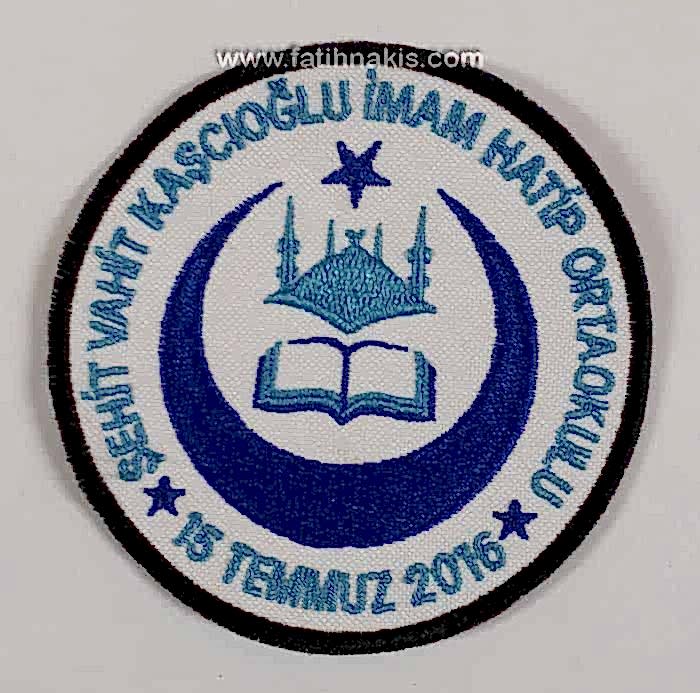 okul arması logo nakış işleme Okul Arma