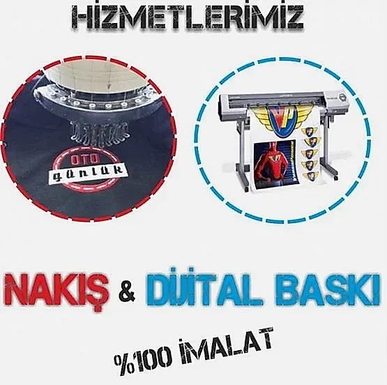 Fatih Nakış - Baskı Fatih Nakış işleme